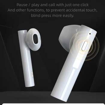 TAOCHIPLE AIR6 PLUS Tws Brezžične Slušalke športne Čepkov auriculares Bluetooth 5.0 Slušalke Slušalke za xiaomi telefon huawei