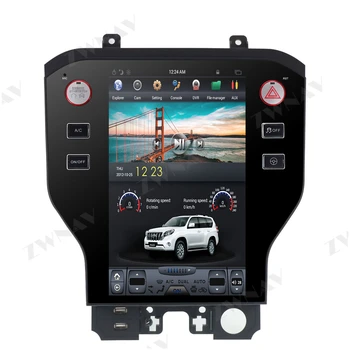 Tesla Slog navpično zaslon Android 9.0 Avto Multimedijski Predvajalnik Za Ford Mustang-2019 GPS Navi Audio stereo Radio vodja enote