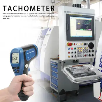 TL-900 Tahometer Laserski Digitalni merilnik vrtljajev brezkontaktno Merjenje Obseg:2.5-99999RPM Motorna Kolesa Stružnica Merilnik Hitrosti