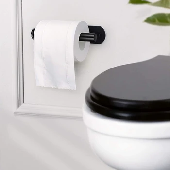 Toaletni Papir Držalo Samolepilni Toaletni Papir Roll Imetnik za Kopalnico Umivalnici, Kuhinja Palico na Wall Mount