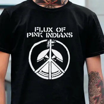 Toka Roza Indijanci Majica S Xxl Crass Tshirt Logo Majica S Kratkimi Rokavi Punk Nova