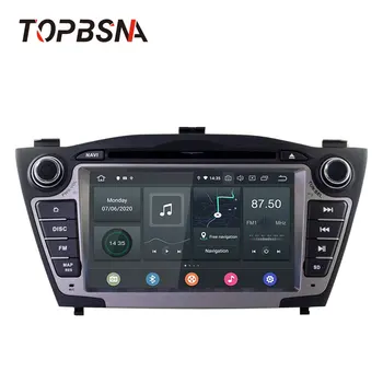 TOPBSNA PX6 Android 10 Avto Multimedijski Predvajalnik Za Hyundai IX35 TUCSON 2009-GPS Navigacija 2 Din avtoradio Stereo 4G+DSP 64 g