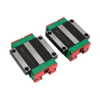 Tovarniško prodaje velikosti enaka kot HIWIN 1pcs HGH25CA /HGW25CC blok strani vozički Rdeče-zeleno za CNC deli