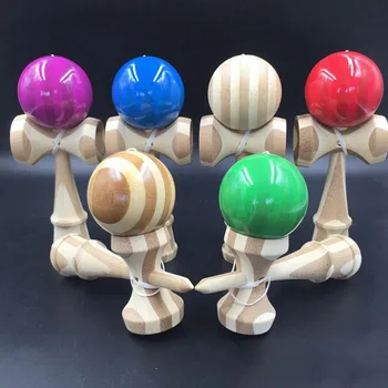 TOYZHIJIA Strokovno Bambusa Kendama Spretno Žongliranje Žogo ToyBamboo Kendama Igrača Za Otroke, Odrasle Božično Igrača