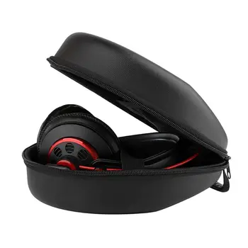 Trdi EVA PU Izvajanje Potovanja Primeru Zajema Anti-scratch Vrečko za Shranjevanje Polje za AKG K701 Slušalke Slušalke Pribor