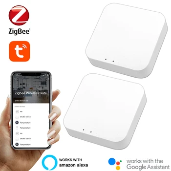 Tuya Zigbee Most 3.0 Smart Home Gateway Hub Daljinski upravljalnik Zigbee Naprave Prek Smart Life APLIKACIJA Deluje z Alexa googlova Domača stran