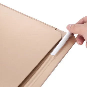 Ultra-tanek Rokav Primeru za Novi iPad Pro za 12,9 2020 s Svinčnikom Režo Imetnik Torbica Vrečko Kritje za iPad Pro za 12,9 palčni/2017/2018
