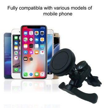 Univerzalni pametni telefon imetnik ženski vent luknjo mobilni telefon, držalo za magnetni nosilec za avto deli Za Huawei proso Opomba 4 iPhone 8