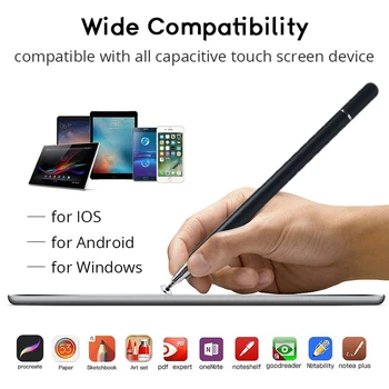 Univerzalno, Zaslon na Dotik, Pisalo Za iPad Pro 11 Za 12,9 9.7 10.5 Android Tablet Svinčnik Kapacitivni Risalna Peresa Za Apple iPad Pero