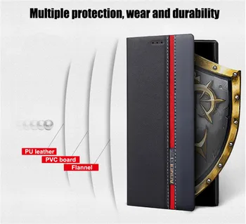 Usnjene Denarnice Primeru Kritje Za Huawei Honor 6A 6C 9X Pro 20i 10i Ogled 30 30-IH 9A 10X 10 20 lite 8X 8 8A 8C Telefon Flip Primerih