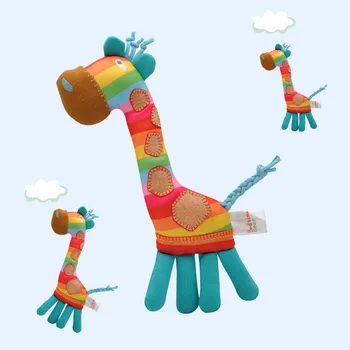 Ustvarjalne Otroške Klopotec Igrače Žirafa Igrače Mehko Živali Baby Izobraževalne Igrače, Otroška Ropota Doma Decors Božična Darila Za Otroke
