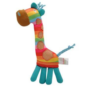 Ustvarjalne Otroške Klopotec Igrače Žirafa Igrače Mehko Živali Baby Izobraževalne Igrače, Otroška Ropota Doma Decors Božična Darila Za Otroke