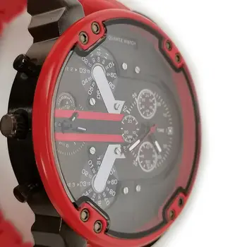 Ustvarjalne Velike Rdeče Ure Mens Moda 2020 Veliko Zapestje Gledati Za Moške Luksuzni Priložnostne Uro Edinstveno Vojaške Aaa Luksuzni Watch Zegarki