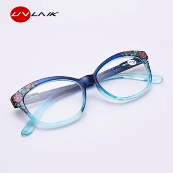 UVLAIK Anti Modra Svetloba Obravnavi Očala Moški Ženske Ultralahkih Nezlomljiv Očala Žensko Branje Očala na Recept +1.0 3.5