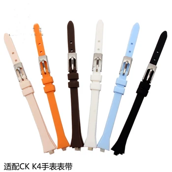 UYONG kakovost Gume watchband Fit K4U236 K4U231 Žensk mehka silikonska vodotesna moda trak 3 mm lug +orodja