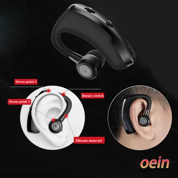 V9 slušalke brezžične Bluetooth slušalke za Prostoročno uporabo V uho Čepkov Poslovnih slušalke Pogon Klic Stereo Hi-fi Športne slušalke