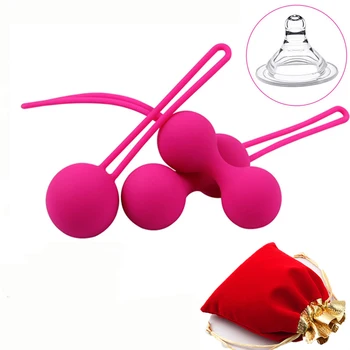 Varno silikonski smart kegal kitajske kroglice za ženske gejša ben wa vagina kroglice kegal privijte uresničevanje naprave sex igrače za ženske