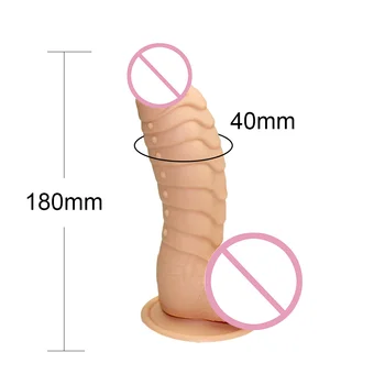 VATINE Strapon Big Dick priseska Orgazem Masažo G-spot Stimuate Resnično Ogromen Petelin Ne Vibrator Dinozaver Lestvice Dildo
