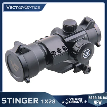Vector Optics Žaoka 1x28 Visoke Kakovosti Zelena Rdeča Pika Področje z Killflash Filter Taktično Konzolni Nosilec Orožje Očeh