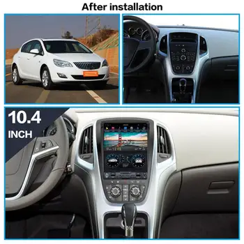 Verticl Tesla slog Android 10 Avto multimedijski Predvajalnik Za OPEL Vauxhall Holden Astra J 2010-2013 GPS navi radio stereo vodja enote