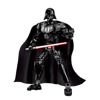 Vesolje Wars Građevno Slika Stormtrooper Darth Vader Rey Kyle Ren Luke Skywalker Slika Igrače Gradniki Igrača