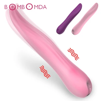 Vibracijska Jezika Vibrator Za Ženske Vagine Tesen Ustni Lizanje Klitoris Stimulator Ženski Masturbator Erotično Sex Igrače za Odrasle