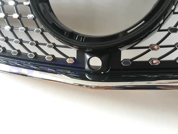 Visoka Kakovost Diamantov Star chrome ABS Sprednji Srednji Maska Za Mercedes Benz V-Razred Vozila W447-2018 leto