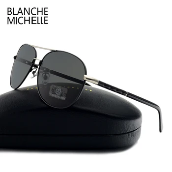 Visoko Kakovostna sončna Očala Moških Polarizirana UV400 Vožnjo sončna Očala Mens Letnik Anti-glare Sunglass 2020 okulary oculos Z Box