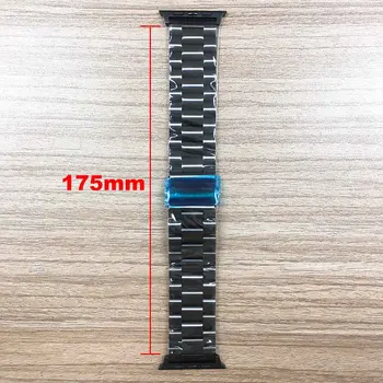 Visoko Kakovostnega Nerjavečega Jekla Trak za Apple Watch Band Serije 6/5/4/3/2 Classic Zapestnico za iWatch SE 44 MM 40 MM 42MM 38 MM Pas