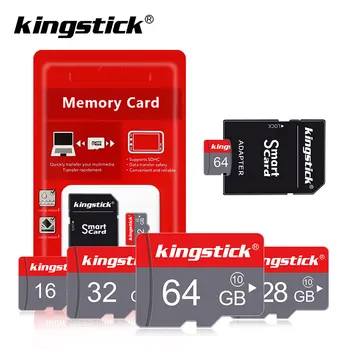 Visoko kakovostnih Micro SD 32GB 64GB TF Kartice 8GB 16GB 32GB 128GB mikro sd pomnilniško kartico Brezplačno SD adapter