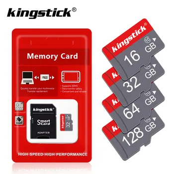 Visoko kakovostnih Micro SD 32GB 64GB TF Kartice 8GB 16GB 32GB 128GB mikro sd pomnilniško kartico Brezplačno SD adapter