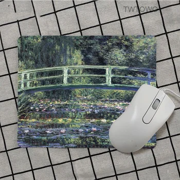 Vrhunska Claude Monet Umetnosti DIY Design Vzorec Igra Mousepad Vrh, Prodaja na Debelo Gaming Mouse Pad