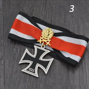 Vrhunska WW2 nemška iron cross medaljo EK2 1813 značko z hrastovih listov