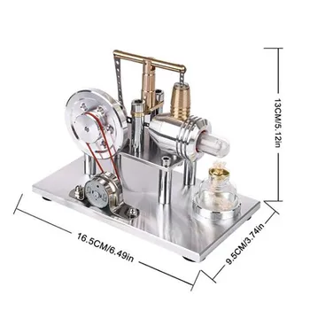 Vroč Zrak Stirling Motor Motor Model Izobraževalne Igrače Generator Električne Energije