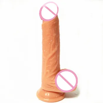 Vroče 3 Realističen Penis Velik Dildo priseska Gume Penis, Dildo Sex Igrače za Ženske, Seks Izdelkov Ženska Masturbacija Dick igrača