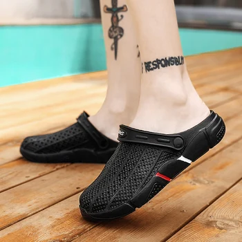Vroče Luknjo Čevlji Moški Moški Sandali Novi 2020 crocse Maši Hombre Sandles Mens Sandale Moške Poletne Čevlje, Copate
