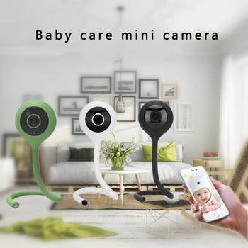 Wdskivi Temperature In Vlažnosti Tipalo Mini IP Kamera Brezžična Wifi Kamera Varnostni Nadzor CCTV Kamere, Baby Nego Monitor