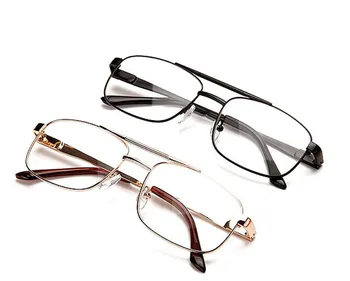 WEARKAPER Luxury Letnik iz Nerjavečega Jekla Okvir Obravnavi Očala Ženske Moški Daljnovidnost Presbyopic Okrogle Očala dioptrije 1.0 4.0