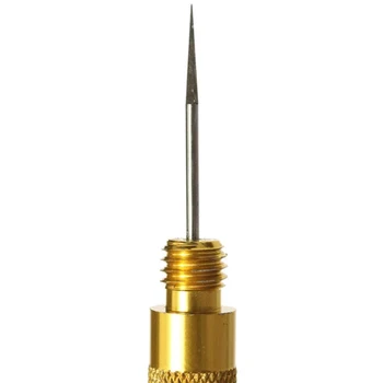WENXING 11pcs Airbrush Spray Pištolo, Šoba za Čiščenje Orodje za Popravilo Kit Igle & Brush Set