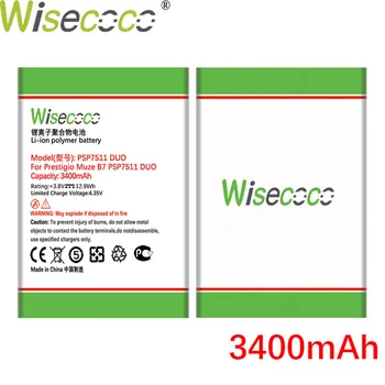 WISECOCO Baterija Za Prestigio Muze B7 PSP7511DUO PSP7511 Telefona, ki je Na Zalogi, Najnovejše Proizvodnje Visoke Kakovosti Baterija+Številko za Sledenje