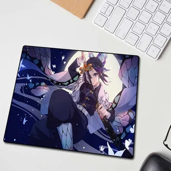 XGZ Priljubljenih Anime Demon Slayer Kimetsu Ne Yaiba Velike Mouse Pad Black Zaklepanje Roba Računalnika, Tabela Mat Hitrost Gume Non-slip Preprogo