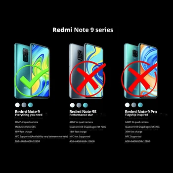 XUNDD Primeru Telefon Za Xiaomi Redmi Opomba 9 Primeru Zaščitni Pokrov Shockproof Pregleden Mat Rokavice, zračna Blazina Odbijača Soft Shell