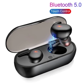 Y30 Stereo BT5.0 TWS Brezžični Glasbeni Pridih Športne Slušalke Bluetooth Čepkov Vodotesne Slušalke z Mikrofonom Polnjenje Box