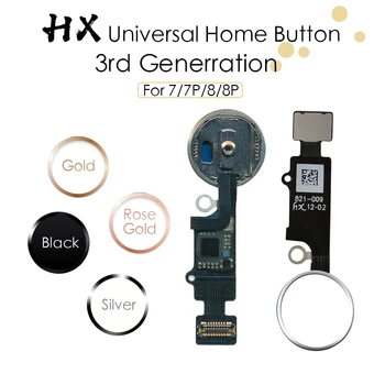YF HX 3. Gen Univerzalni gumb za domačo stran Za iPhone 7 7G 8 8G Plus gumb vrnitev tipko samo nazaj funkcijo in posnetek zaslona, ne dotik ID