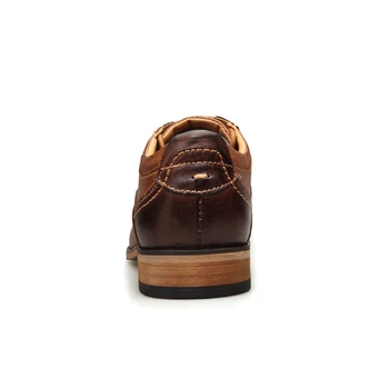 YIGER Novih Moških obleko čevlje pravega usnja moški formalno velika velikost ročno business casual čevlji človek oxfords čipke-up čevlji 0311