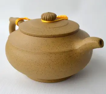 Yixing Zisha Čajnik 330 ml Kitajski Vijolično Gline Pot Sezamovo Hanbian Tradicionalnih Kungfu Čaj Nastavite Ročno izdelane Lončenine grelnik vode Namočite Puer