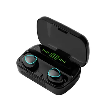 Za A10 TWS Bluetooth 5.0 Brezžične Slušalke Slušalke Dotik za Nadzor Stereo Slušalke Športne Slušalke LED Zaslon Slušalke