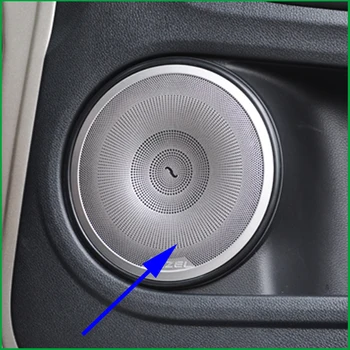 Za Honda SSF HR-V Vezel-2016 Notranja Vrata Zvočnik Obroč Krog Zvok Audio Zvočnik Nalepke Modeliranje Zajema Trim Avto Styling