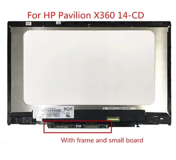 Za HP x360 14-cd0830nd 14-cd0938nd 14-cd0260nd 14-cd1957nd 14-cd1800nd 14-cd1805nd, Zaslon na Dotik, Računalnike LCD-Zaslon Skupščine