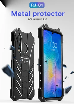 Za Huawei P30 Primeru Luksuznih Kritje Odbijača Tanke Trde 360 Zaščitni Lupini Kovinski Odbijača za Huawei P30 Lite Aluminijast Okvir Oklep
